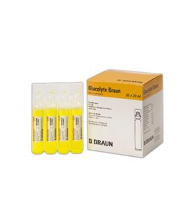 Glucolite braun, ampollas. Electrolitos