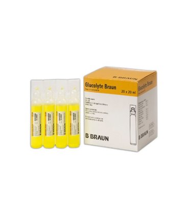 Glucolite braun, ampollas. Electrolitos