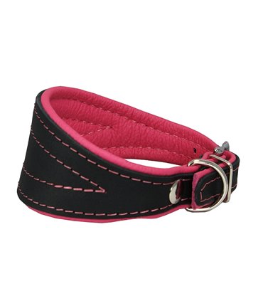 Collar whippet  cuero Neon. Varios colores