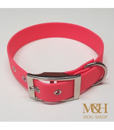 Collar perro personalizado de polithane flex tacto suave en varias medidas y colores
