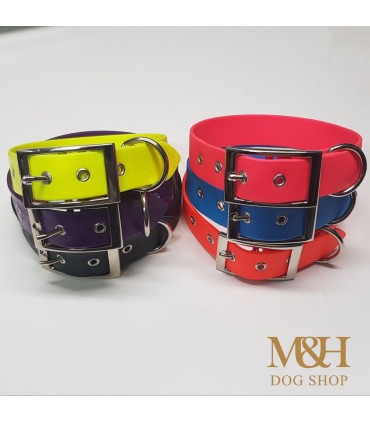 Collar de polithane flex tacto suave en varias medidas y colores