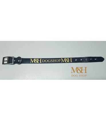 Collar perro personalizado con funda para collar antiparasitario,  de polithane flex tacto suave en varias medidas y colores